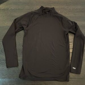 DSG youth black compression shirt
